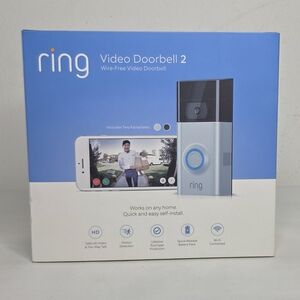 Ring Video Doorbell 2nd Gen HD 1080P Motion Activated Alerts NEW OPEN BOX